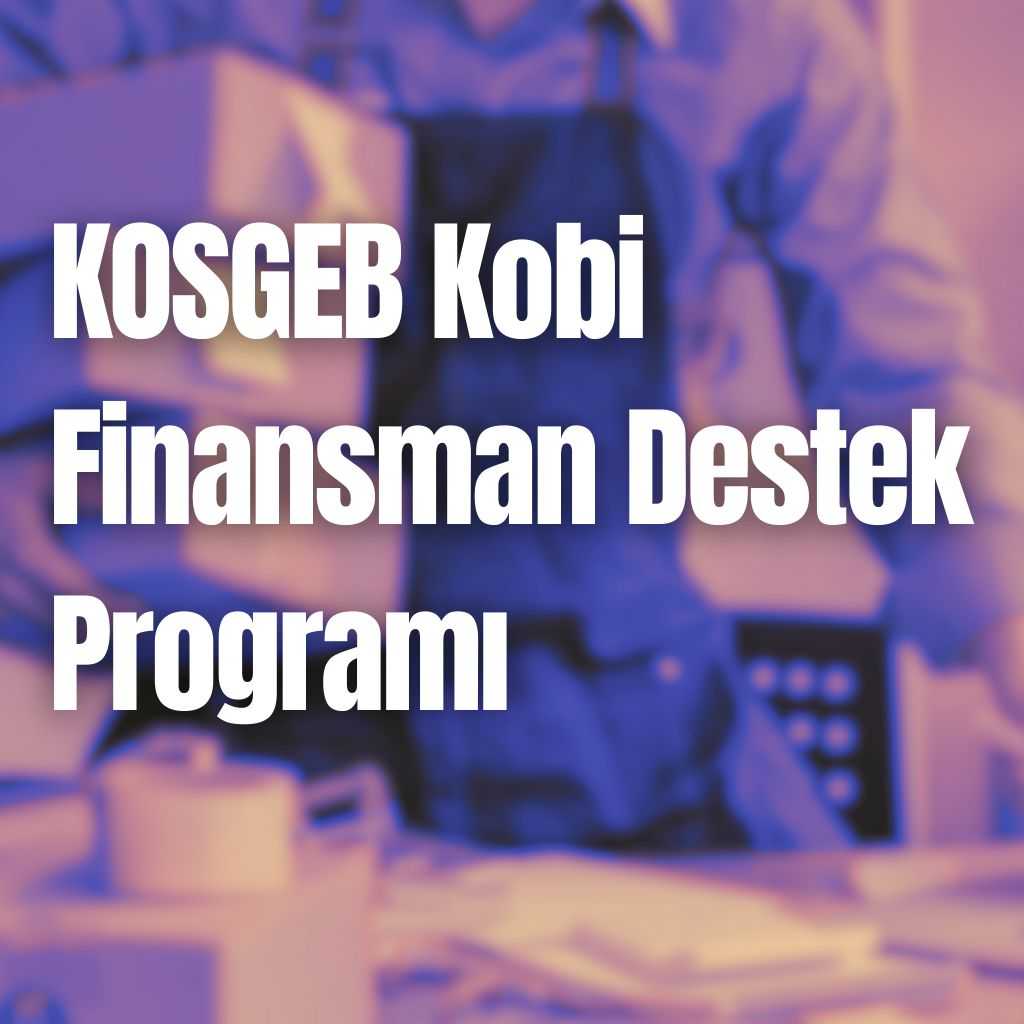 KOSGEB Kobi Finansman Destek Programı