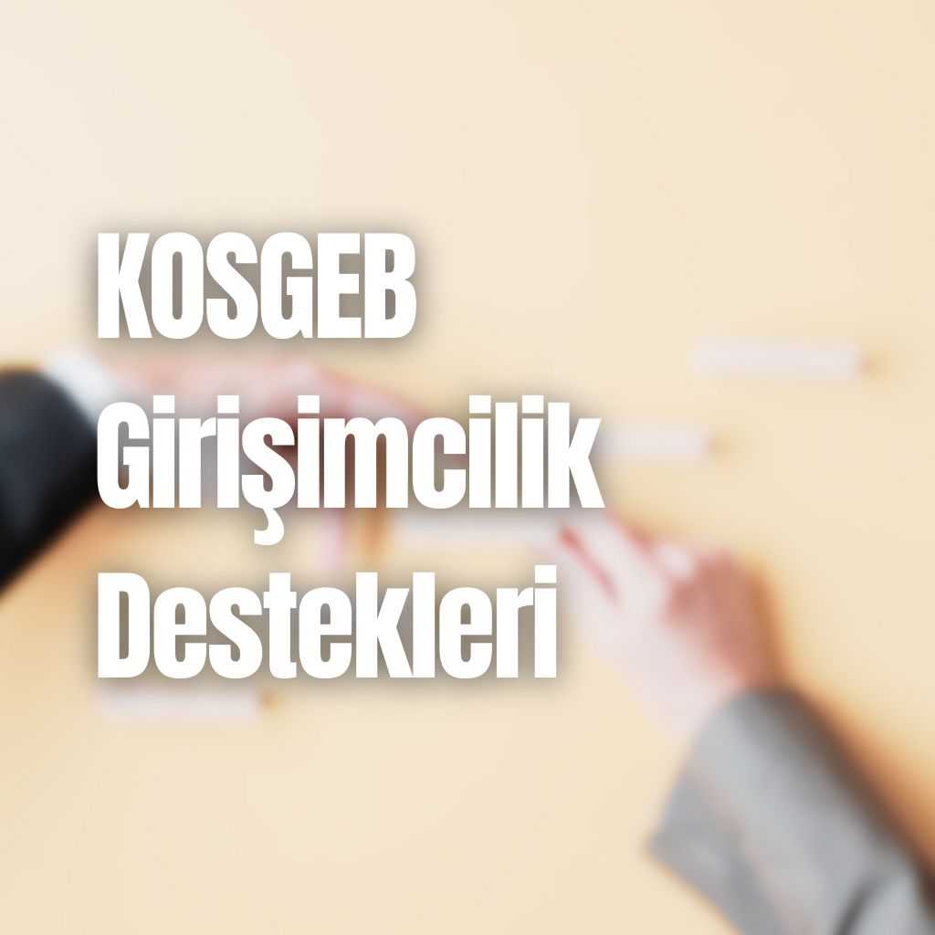 KOSGEB Girişimcilik Destekleri